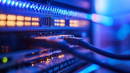 Network switch with cybersecurity focus: A network switch equipped with advanced security features, such as encryption and firewall integration,