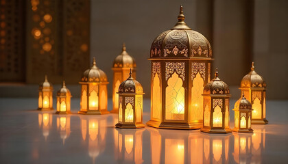 Obraz premium Middle eastern mosque architecture