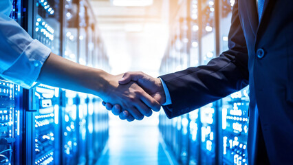 Business Handshake in a Data Center