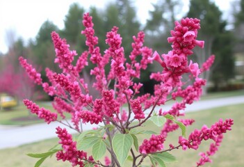 Red Cloud Flowering Ash A small tree with a rounded growth habit