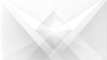 Grey blue teal green white abstract background geometry triangle, square, diagonal neon light, and layer element. For presentation, business, corporate,  festive, seminar, and talks.  white background