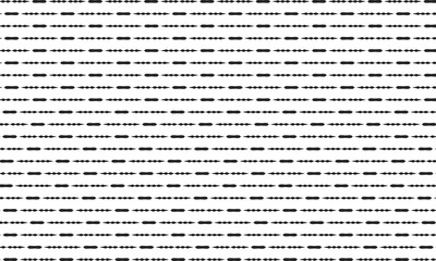 Obraz premium Seamless Black Geometric Line Pattern. Minimalist Abstract Striped Digital Background, Modern Linear Design