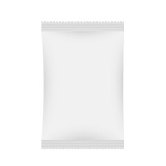 Realistic Packaging Mockup for Snacks, Chips, Candy, or Coffee, Ideal for Product Design and Branding Templates