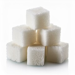 積み重なった角砂糖（piled up sugar cubes）
