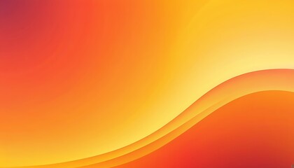 Abstract Wavy Background in Warm Colors
