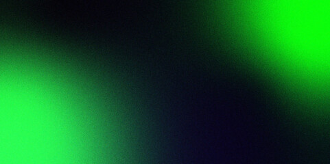 Abstract luxury gradient with Glowing green grainy texture. Textured with rough grain, noise, and bright spots. Green & Blue dark grainy gradient noise glowing texture ombre effect.