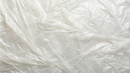 Fototapeta premium Texture of white clear plastic wrap wallpaper with aerial perspective