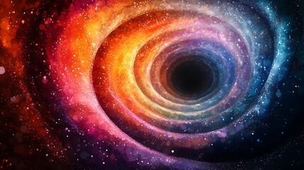  Glowing big data on a colorful background. 3d illustration design 