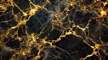 Luxurious marble background with elegant gold and black elements
