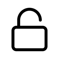 Lock Icon Vector Symbol Design Illustration