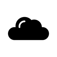 Cloud Icon Vector Symbol Design Illustration