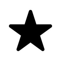 Fototapeta premium Star Icon Vector Symbol Design Illustration