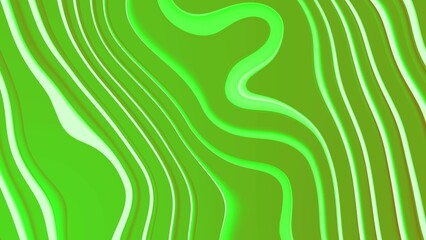 Green abstract stripes line wave background