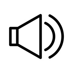 Sound Icon Vector Symbol Design Illustration