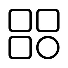 Category Icon Vector Symbol Design Illustration