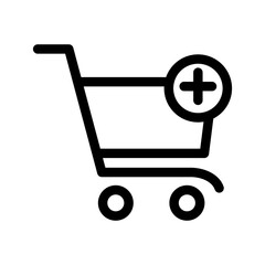 Add To Cart Icon Vector Symbol Design Illustration