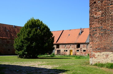 Historical Monastery in the Village Dambeck, Saxony - Anhalt