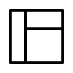Layout Icon Vector Symbol Design Illustration