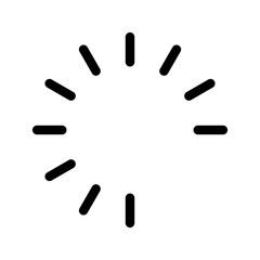 Loading Icon Vector Symbol Design Illustration
