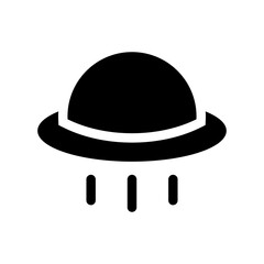 Ufo Icon Vector Symbol Design Illustration