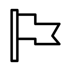 Navigation Flag Icon Vector Symbol Design Illustration