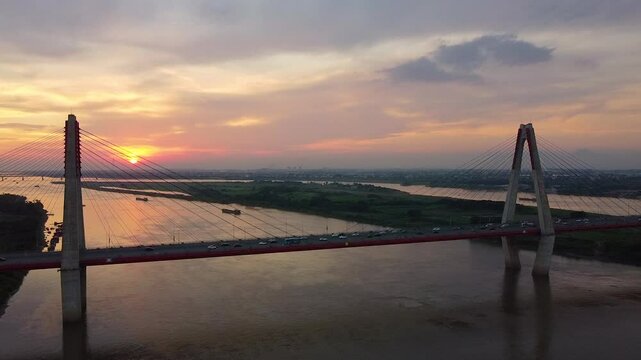 Drone Nhat Tan Bridge