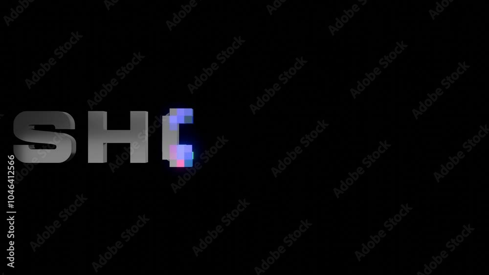 Wall mural shopify loop animation text