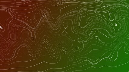 Gradient seamless line wave liquid