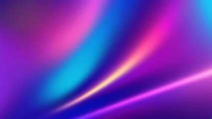Fototapeta premium Abstract blurry blue and purple gradient background. Generative Ai.