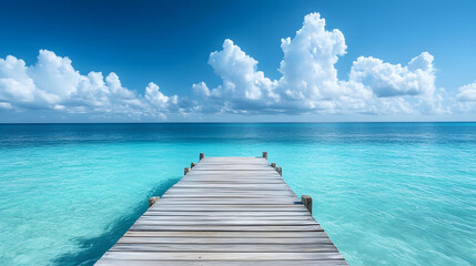 Fototapeta premium Serene ocean view