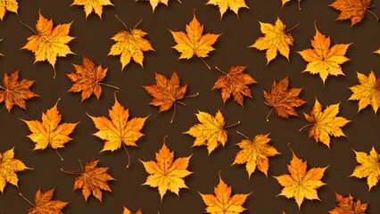Fototapeta premium autumn leaves background