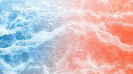 Fototapeta premium Soft Textured Ocean Wave Abstract