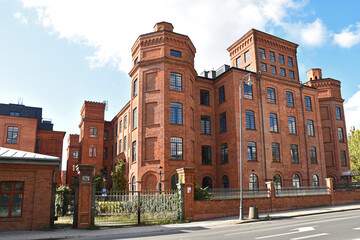 Księży Młyn, pre-war industrial buildings of Łódź, Poland © Grzegorz Lenkiewicz