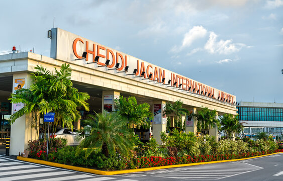 Timehri, Guyana - July 27, 2024: Arrivals Terminal of Cheddi Jagan International Airport Near Georgetown. The largest airport in Guyana, South America