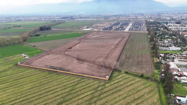 Urban land for the construction of houses in La Platina, La Pintana commune, metropolitan region, Santiago de Chile