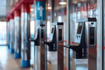 New stadium turnstile with advanced security features