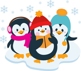 Penguins Singing Christmas Song