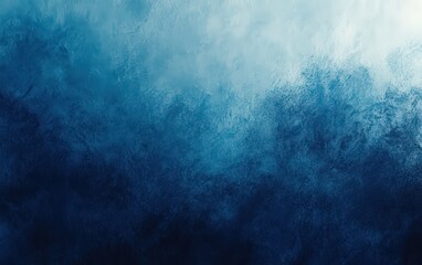 Blue background with a soft gradient from deep navy to sky blue, offering a calming effect 