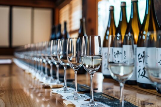 Sake blind taste testing