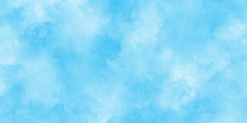 ocean blue splash stroke Light sky blue shades watercolor texture, Bright blue cloudy sky vector illustration, gradient light sky blue shades watercolor paper texture vintage grunge.