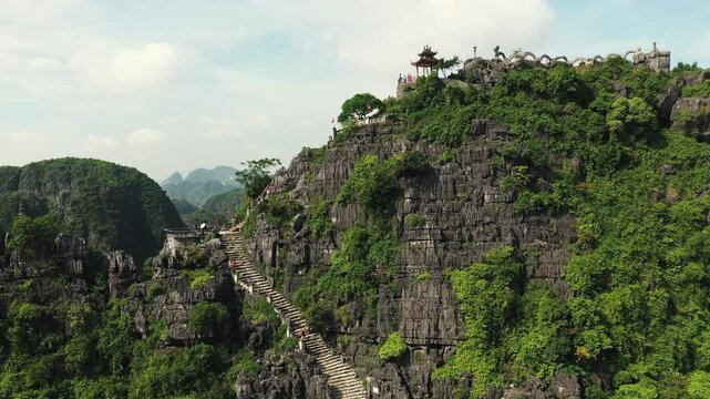 Ninh Binh - Mua Cave aerial view_6