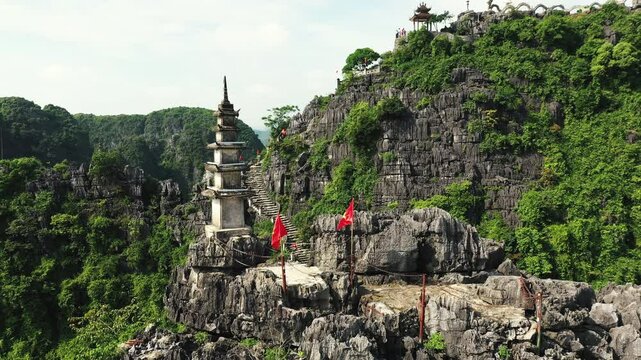 Ninh Binh - Mua Cave aerial view_5