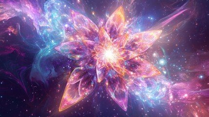 A surreal illustration of a Star Seed