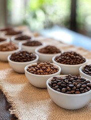 Fototapeta premium Coffee Beans Display