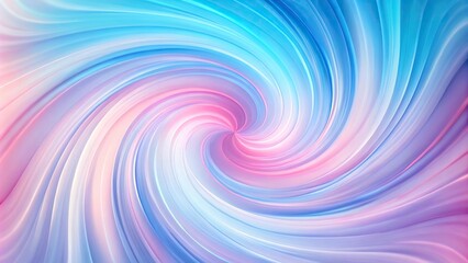 Obraz premium soft pink and blue gradient spiral background with an asymmetrical design