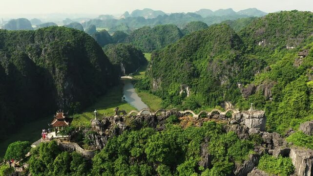 Ninh Binh - Mua Cave aerial view_8