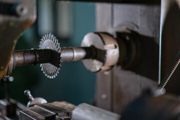 Lathe Machine Shop for metalworks.