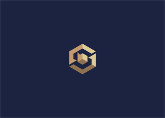 letter sb with hexagon logo icon design vector design template inspiration © Dar Wan 