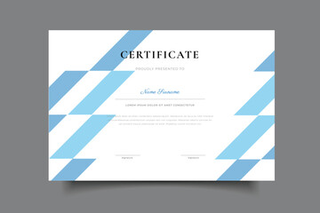 certificate template design background