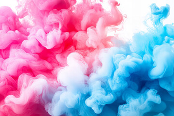 Fototapeta premium Vibrant Ink Flow in Dynamic Motion with Fluid Abstract Swirls and Ethereal Smoke-like Waves - Perfect for Creative Designs, Posters, and Artistic Backgrounds
